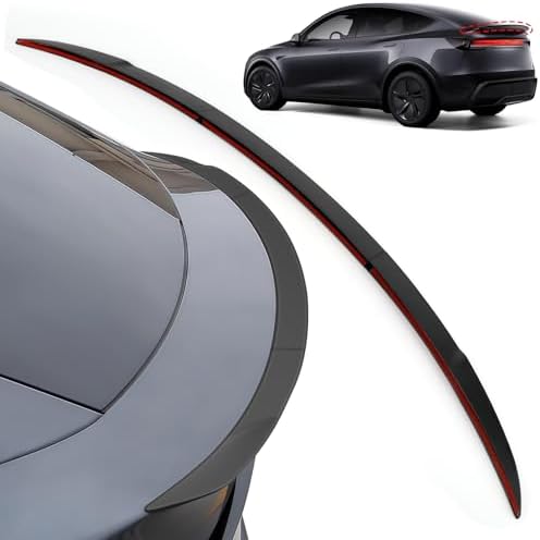 Spoiler Fit for Tesla Model Y Juniper 2025 2026, 3-Piece ABS Adhe...