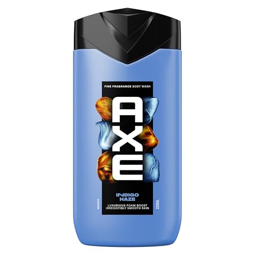 Axe Fine Fragrance Duschgel Indigo Haze für unwiderstehlich glatte Haut nach der Dusche mit einem spektakulären Duft 225 ml