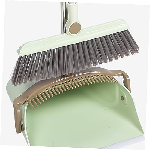 WRITWAA 1 Satz Besen Kehrschaufel Set Garage Mops schwer Haushalt für Besen und Kehrschaufel Besen mit Schaufel Kehrschaufel und Besen Hochleistungsbesen Reinigungsbesen-Set Plastik – Bild 7