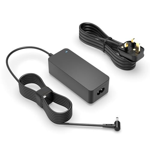 Superer 65W Charger Fit for Asus VivoBook 14 X1400E X415 X415E X415J F415E A416 R465J X1400EA F415J R465JA X415EA X415JA X415M, Fit for ExpertBook P1 P1411CJA P1411CEA P1412CE Laptop Power Cord