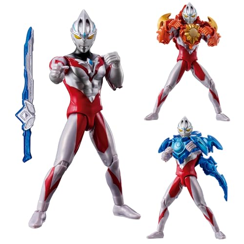 [バンダイ(BANDAI)] ウルトラマンアーク ウルトラアクションフィギュア ウルトラマンアーク ソリス＆ルーナアーマーセット