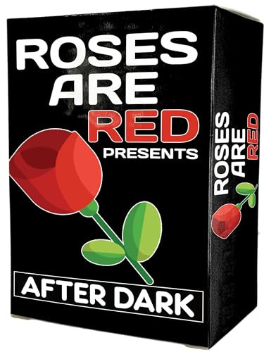 Roses are Red After Dark – Spicy Conversation Starter for Couples, Perfect for Fun Date Nights, Romantic Gift to Rekindle Passion, Deepen Emotional Intimacy & Connect