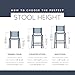 Powell White Side Chair Conolly Dining, Standard