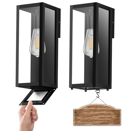 Rabiku Large Outdoor Light Fixtures,Bottom Detachable Outdoor Lights, Water Proof Outdoor Porch...