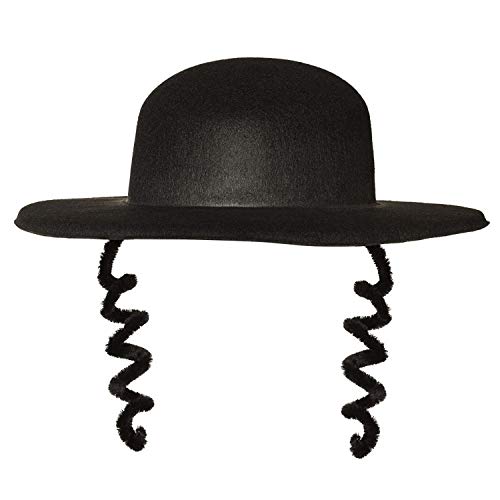 Boland - Chapeau pour Adultes, Chapeau avec Boucles de Temple, Couvre-Chef, prêtre, Religion,...