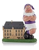 Maße: 20,5cm x 10cm x 23cm VfL Osnabrück Gartenzwerg am Rathaus