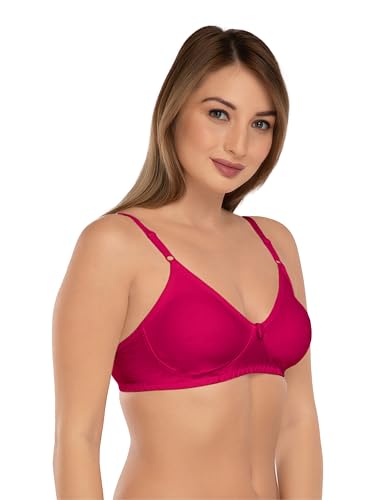 Image of Daisy DEE Women's Cotton Seamless Non-Padded Non-Wired Full Coverage T-Shirt Bra NLBLA