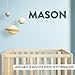 Andaz Press Custom Wooden Name Sign For Nursery In Unfinished Wood, DIY Paint Personalized Name For Nursery Wall, Large Baby Name Signs For Nursery Or Kids Room Decor, Baby Name Wall Decor Gifts