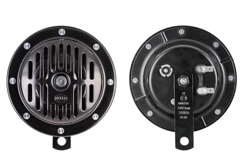 HELLA 3CA 004 811-031 Horn, 114dB(A), Gehäusefarbe schwarz