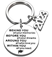 Class of 2023 Graduation Gifts for Him Her Inspirational Keychains High School College Graduation...