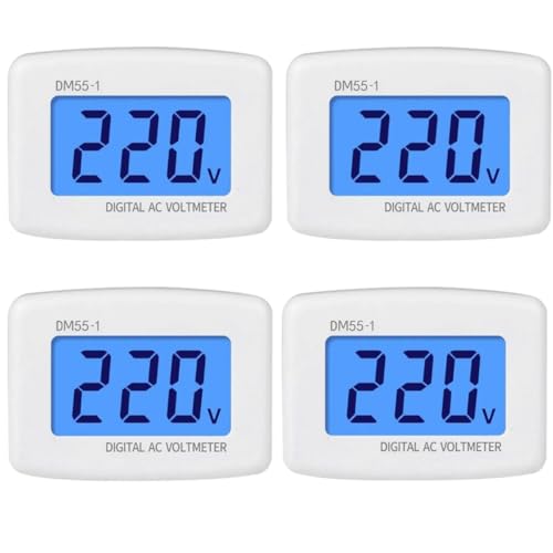 AC 80-300V LCD デジタル電圧計 プラグインボルトメーター フラットUSプラグ電圧テストモニター AC 110V 220V 電圧計 家庭用コンセントに差し込んで電圧を測定する