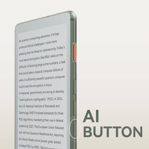 Image of Viwoods Ai Paper Reader 6.13 inch Carta 1300 E-Ink Electronic Ink Display 4G / Wi-Fi 2.4G & 5.0G / BT 5.0 (White)