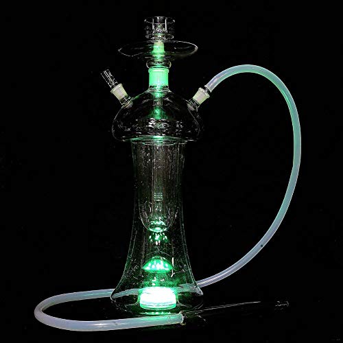 YONGCHY Shisha Shisha, Shisha Set Edelstahl Glas Einrohr Shisha Kit Top Wasserpfeife Ist Die Beste Wahl Für Raucher Club… – Bild 6