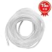 GTIWUNG 15 Metros Organizador de Cables en Espiral, Tubo Flexible en Espiral...
