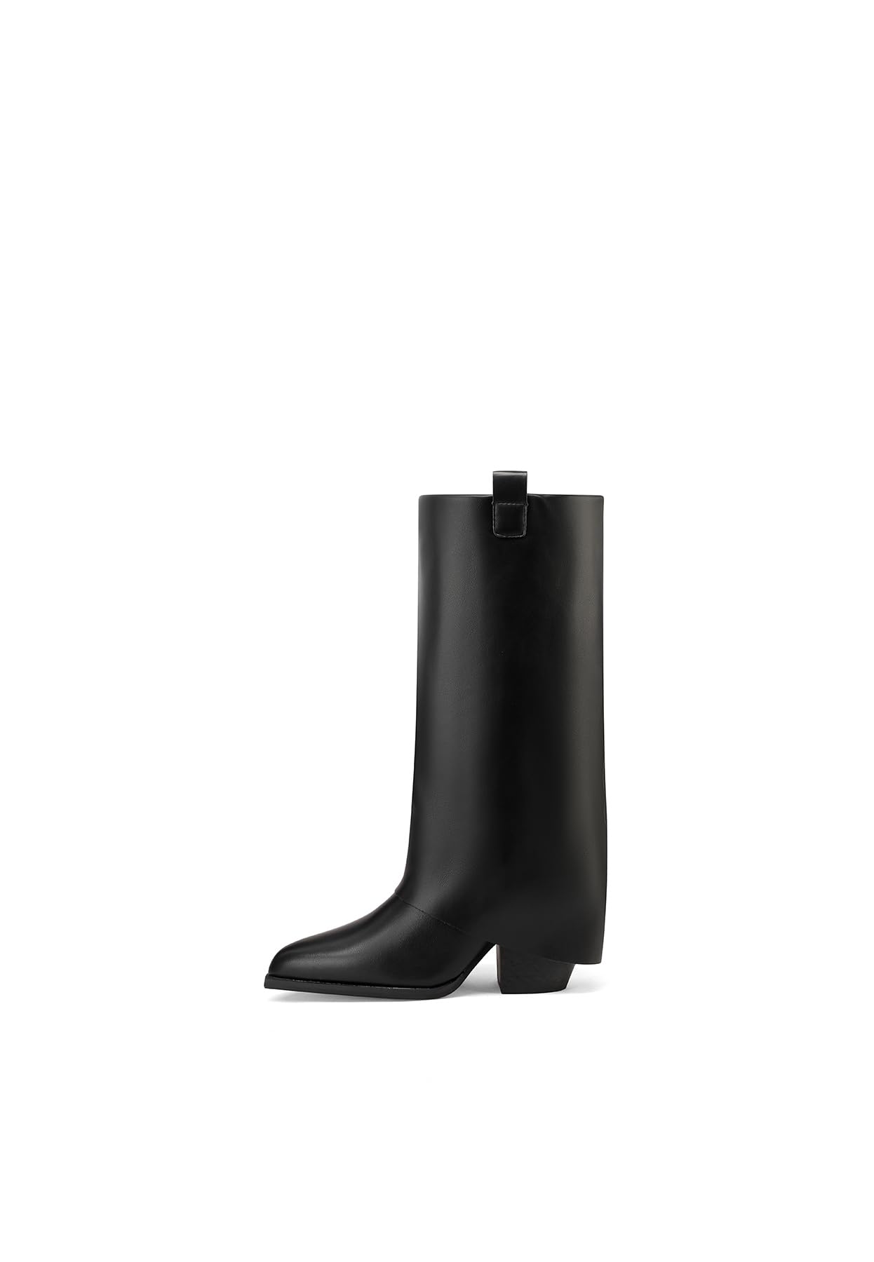 QUEEN HELENA Camperos Stivali Texani a Gambale Largo con Tacco Donna X31-110