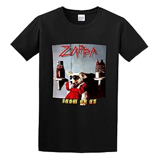 Men’s Frank Zappa Them Or Us T-Shirt Print Tees Short Sleeve O Neck - Les Beatles, Paul McCartney, John Lennon, RIngo Starr, George Harrison