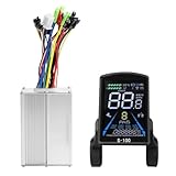 [TECNOLOGIA DI CONTROLLER AVANZATA] Dotato di un controller a tre modalità a onda sinusoidale, ottimizza le prestazioni con una funzione di autoapprendimento, migliorando l'efficienza per motori brushless Hall e Hall-less.