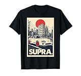 Japanese Cars Retro JDM Street Scene Tuner Car Art T-Shirt