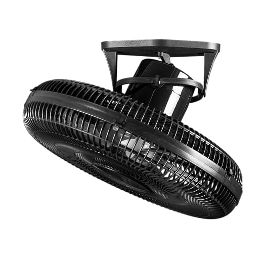 Venti-Delta Ventilador de Teto Premium 360 Grade Plástica 50cm Bivolt Preto
