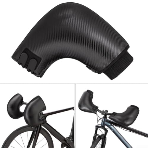 Dolvitrny Mitaines de guidon de vélo coupe-vent en néoprène 5 mm pour R – vue 9