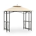 Garden Winds Replacement Canopy for Sheridan Grill Gazebo - Riplock 350 - Beige
