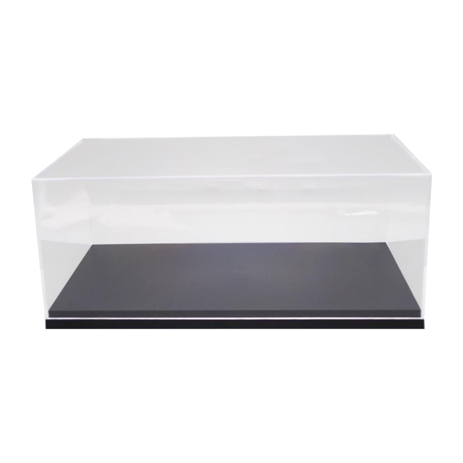 Colcolo Acryl Vitrine Modellauto Vitrine Schaukasten Sammelbox Präsentationsbox Aus Acryl mit Sockel Staubdichter Schutz Transparentes Gehäuse Montierbar für