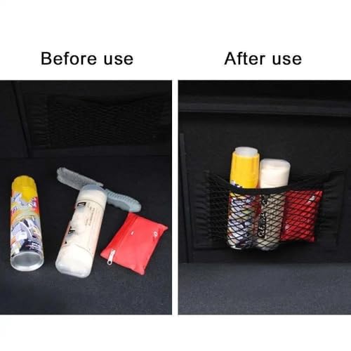 Filet de coffre élastique anti-glissement pour VW Golf et Passat - 6