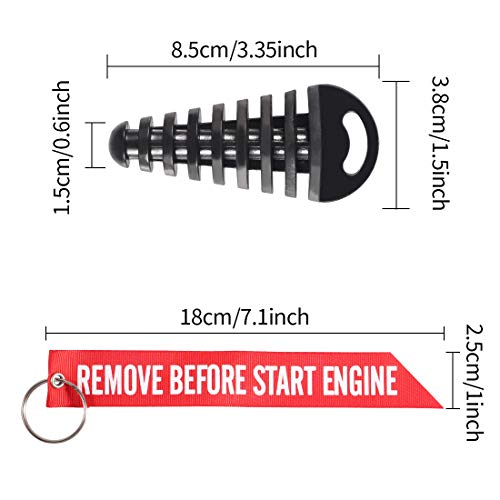 image for Aokin Muffler Exhaust Wash Plug with Streamer, 0.6