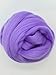 Purple Shep's Wool Roving of Periwinkle Merino Wool Top | Roving Fiber for Spinning | Felting & Weaving | Crafting, and Arm Knitting | Soft and Versatile for All Creative Projects, (1 Pound)