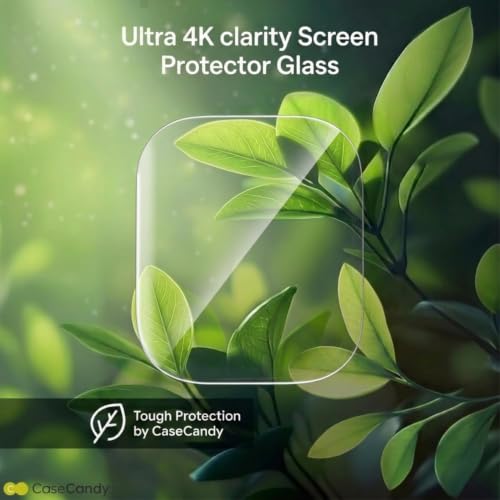 Image of BIGFACE Casecandy - [Pack of 2 Screen Protector Guard For Apple Watch 46mm Series 11 /10 | HD Screen Guard for Apple Watch Series 10 / Series 11 46mm - HD /Easy Installation Kit
