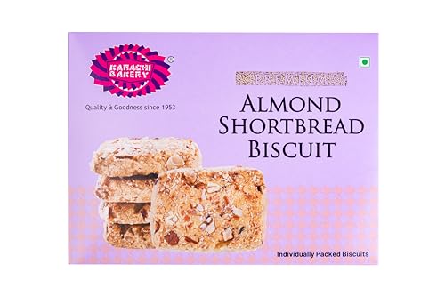 Image of KARACHI BAKERY PREMIUM ALMOND SHORTBREDBISCUITS, 300G
