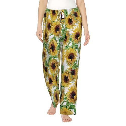 Pantalon de détente Tournesol en maille haut de gamme douce et extensible
