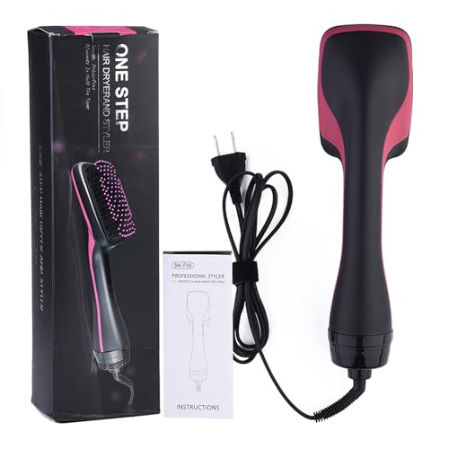 GEERYZHE 2 in 1 Multifunctional Anion Hair Dryer Brush Comb Styler Hairdressing Tool