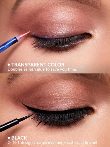 SHEGLAM All Eyes on You Eyelash Glue Liner Negro miniatura 3