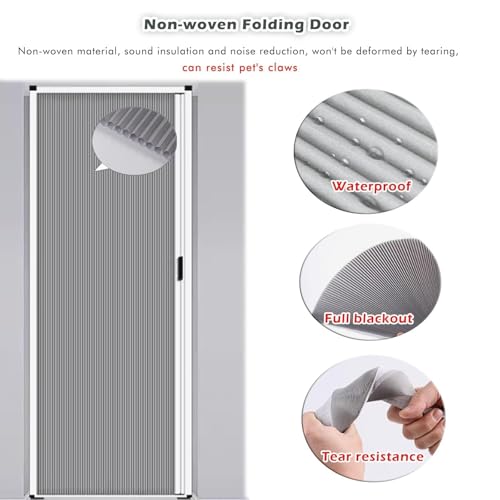 Porte de douche blanche pour remplacer une ouverture battante étroite