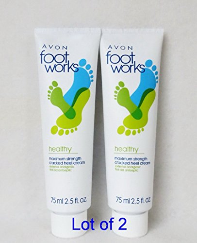 2 Foot Works Maximum Strength Cracked Heel Cream Bonus Size