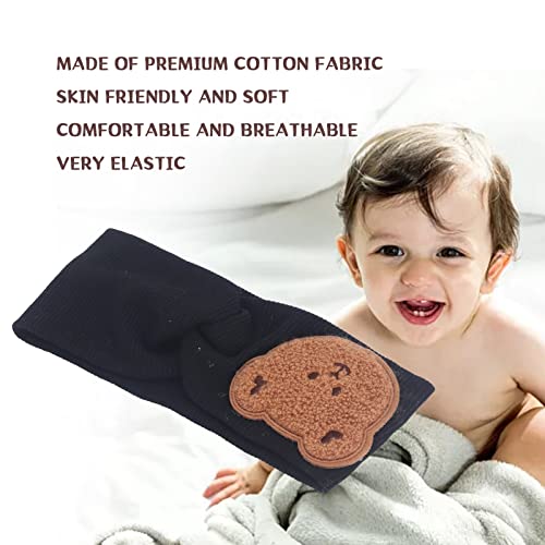 Tiara de bebê Fofa de Desenho Animado, Feita à Mão, Macia, Elástica, de Algodão Infantil, para 0 a 8