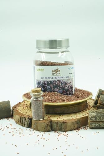 Jivvya 9X Sal de Bambú Púrpura 8.4 Ounce Natural miniatura 3