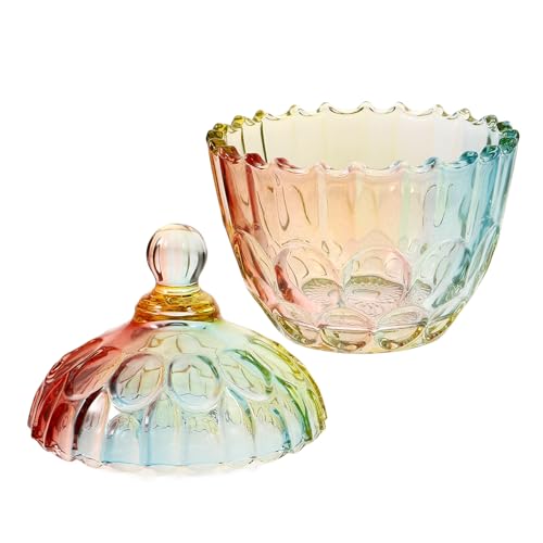 Holibanna Tarro Para Frasco De Vidrio Sellado Recipiente De Vidrio Para Alimentos Para Cocina y Buffet Almacenamiento De y Aperitivos Diseño Transparente Con Tapa