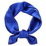 ELEGANTES DESIGN -FAIRYGATE Seidentuch Haare, Wunderbar zartes und angenehm zu tragendes Material / herrlich leichte Qualität, Wunderschöner Damen Schal mit modischem Muster und traumhaften Farbkombinationen, Schal für Damen dem Design für die Unisex Größe ist für alle Altersgruppen von ausgelegt.