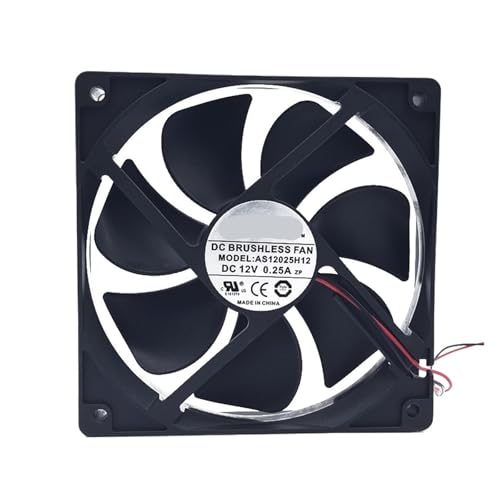 Ventilateur de refroidissement 12025 DC12V 0.25A extracteur air PC 12cm