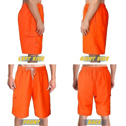Image of Mens Swimming Trunks Swim Trunks Quick Dry Swim Shorts with Mesh Lining Funny Swimwear Bathing Suits