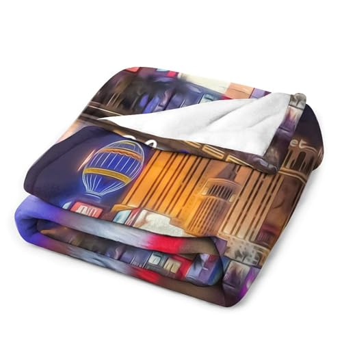 Couverture polaire Las Vegas contre le froid, format compact - 4