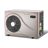 ECOPOOLTECH - Bomba de calor ultrainverter para piscina de hasta 60 m³, calefacción y refrigeración, WiFi, descongelación automática, potencia máx. 9 KW, Plug & Play
