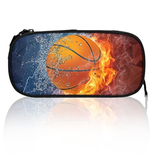 KEWUF Trousse Scolaire Garçon, Basket-Ball, Grande...