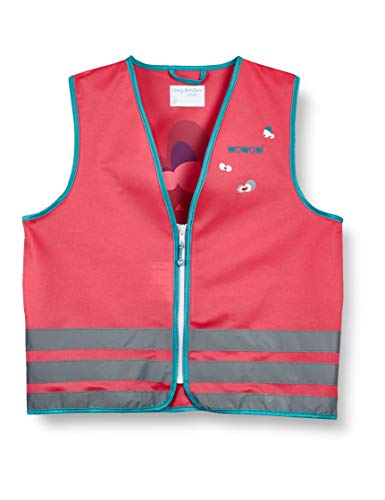 Wowow Crazy Monster Reflexweste Rosa/Silber M
