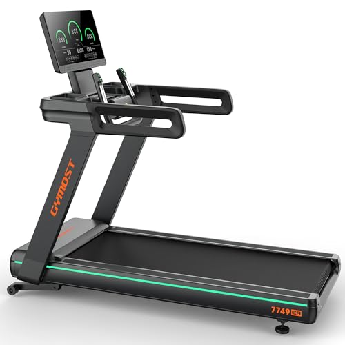 Image of GYMOST Treadmills for Home with Incline 15%, Treadmill for Walking Running with 3.5 HP Quiet Brushless, LED Display, 450 LBS Weight Capacity