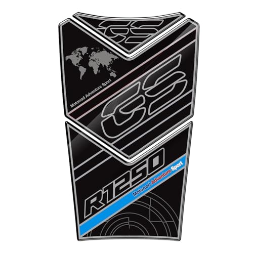 Pad Réservoir R1250GS ADV Protection Moto Résine 3D pour Randonnée et Voyage