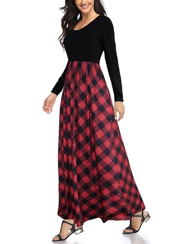 Mommy and Me Long Sleeve Matching Maxi Dress Mother and Daughter Boho Striped Chevron Outfit Clothes3