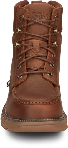 Justin Men's Rush 6" Waterproof Nano Composite Toe Work Boot4